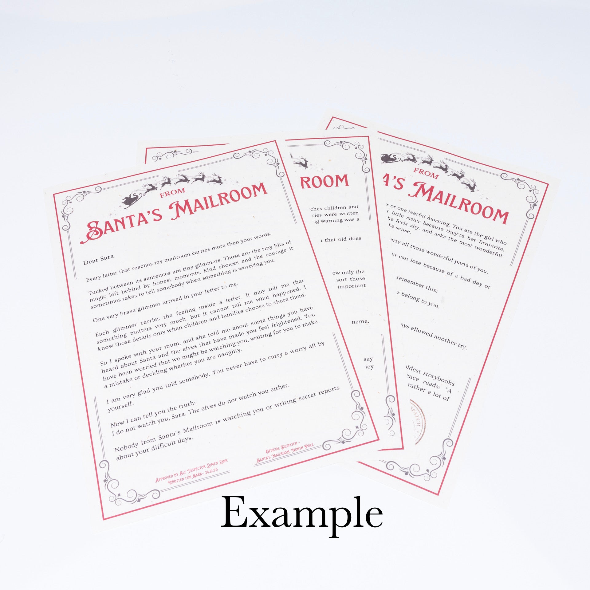 The Bespoke Letter Service from Santa's Mailroom®